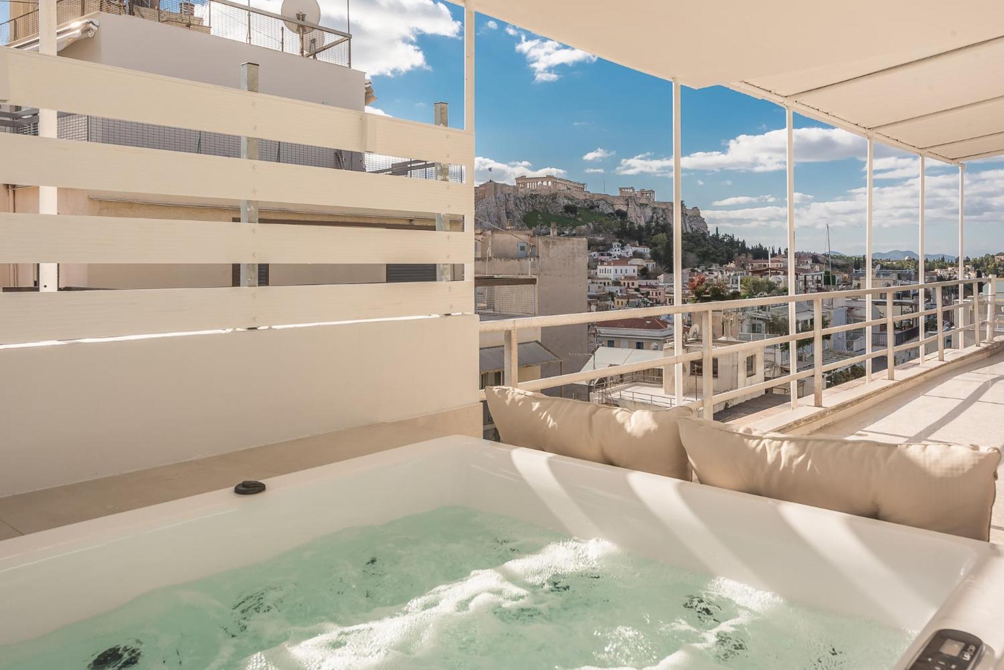 Syntagma Spa With Acropolis View Atena Exterior foto